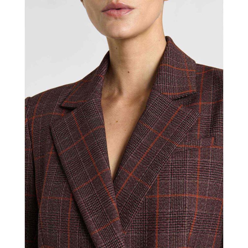Cue European Prince Of Wales Check Blazer image number 2